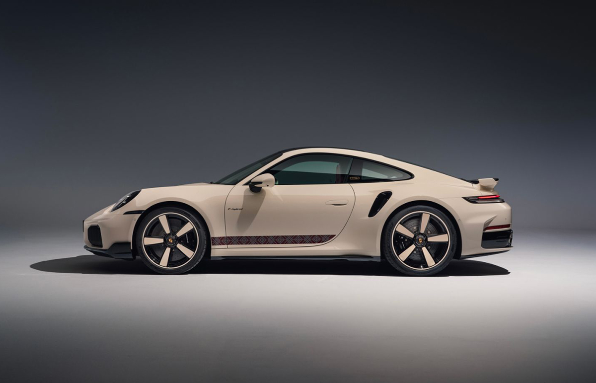ポルシェ911ターボ「サドゥ・エディション」のエクステリア～サイド