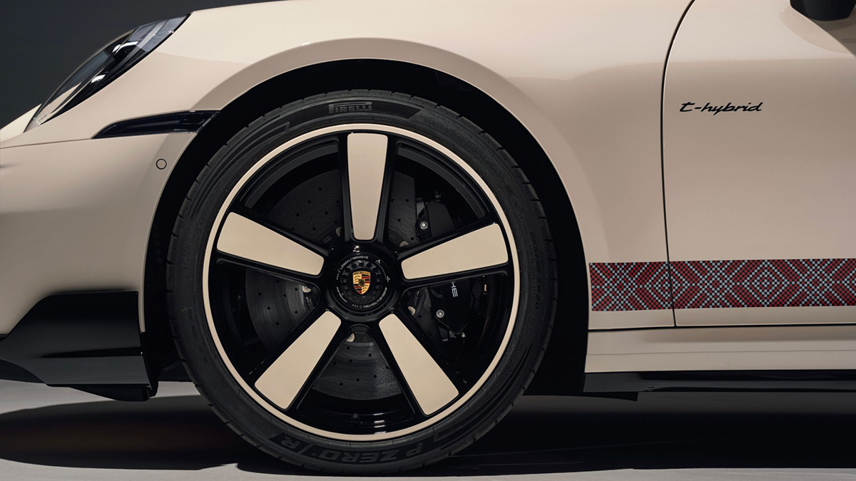 ポルシェ911ターボ「サドゥ・エディション」のエクステリア～フロントホイール