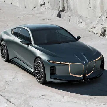ヴィジョン BMW アルピナのエクステリア〜フロント