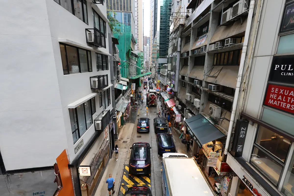 香港（セントラル）の風景〜路地
