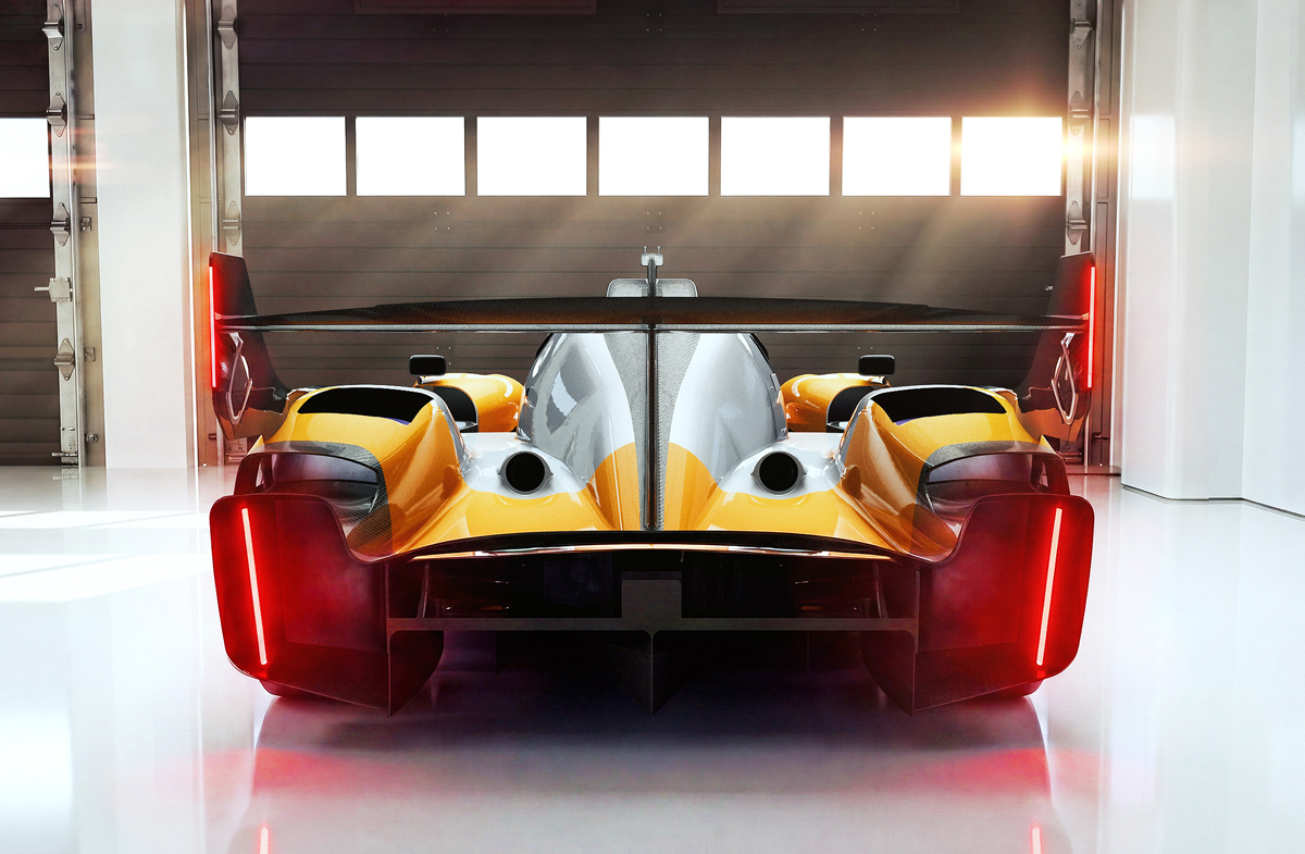 マクラーレンのサーキット走行専用ハイパーカー、MCL-HY-GTRのリア