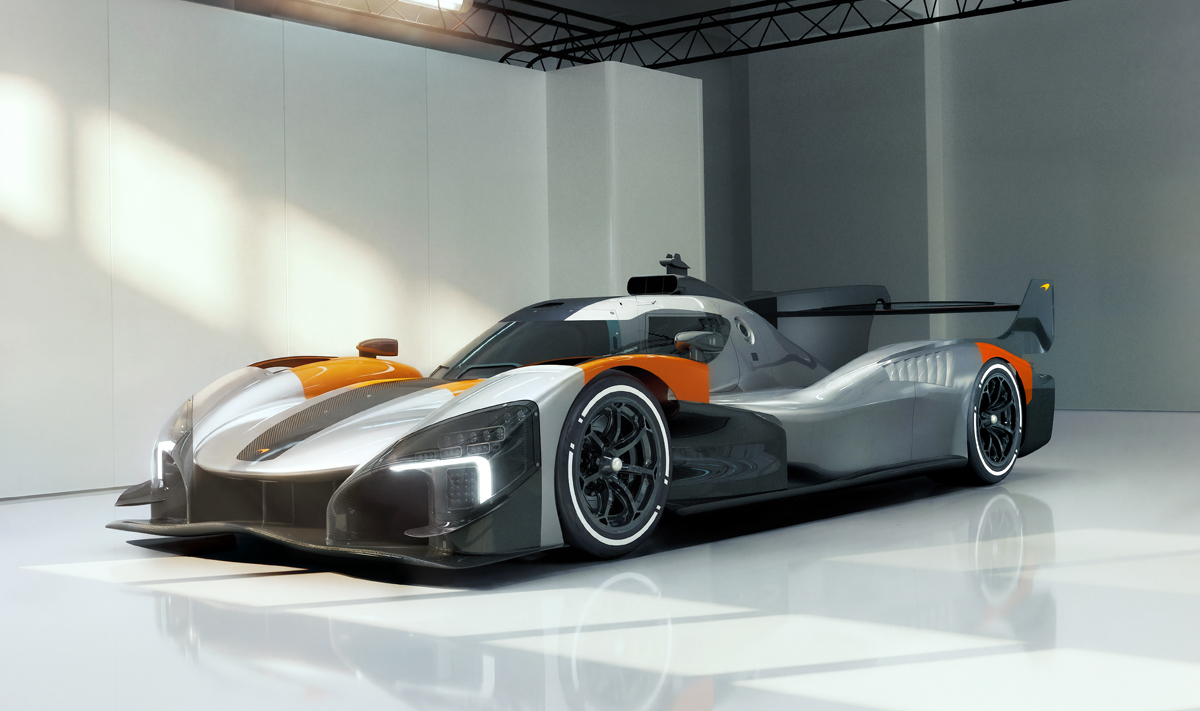 マクラーレンのサーキット走行専用ハイパーカー、MCL-HY-GTRのフロント