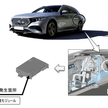 メルセデス・ベンツのリコール内容を示す画像