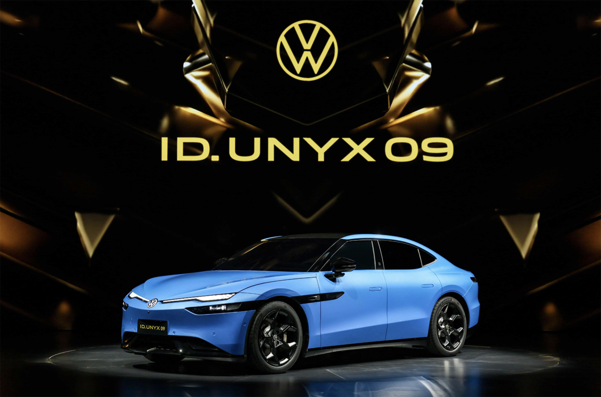 中国・北京にて発表されたフォルクスワーゲン「ID.UNYX 09」