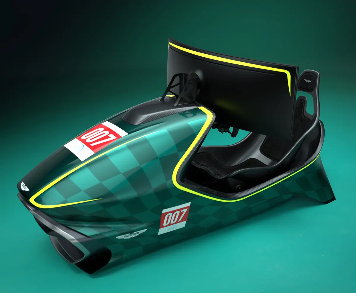 アストンマーティンのシミュレーター「AMR-C01-R ハイパーカー・エディション」