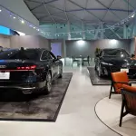 新型アウディA6とA6アバントの全景