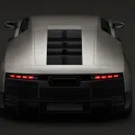 アウディの新型スーパーカーコンセプト「ヌヴォラーリ」のリア