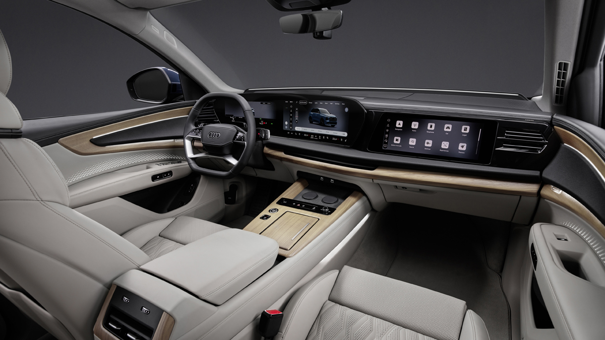 新型アウディQ7のインテリア