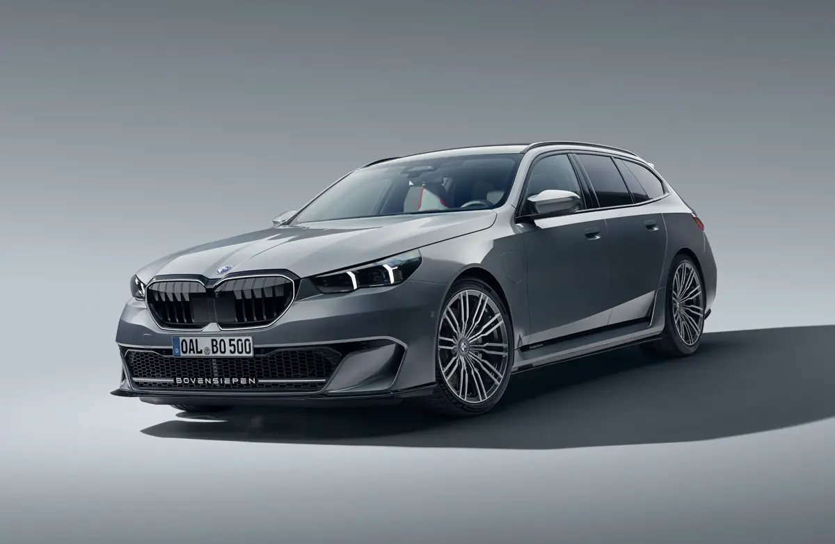BMW 5シリーズ ツーリングのコンプリートカー「ボーベンジーペン 05GT」〜フロント