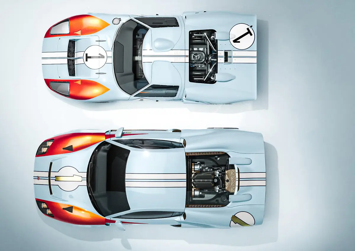 ケープアドバンスドビークルズ(CAV) GT Mk IIの俯瞰図