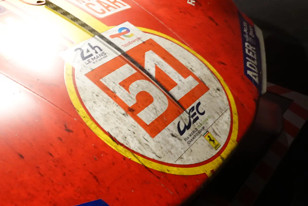 フェラーリのル・マン・ハイパーカー、499Pのフロント