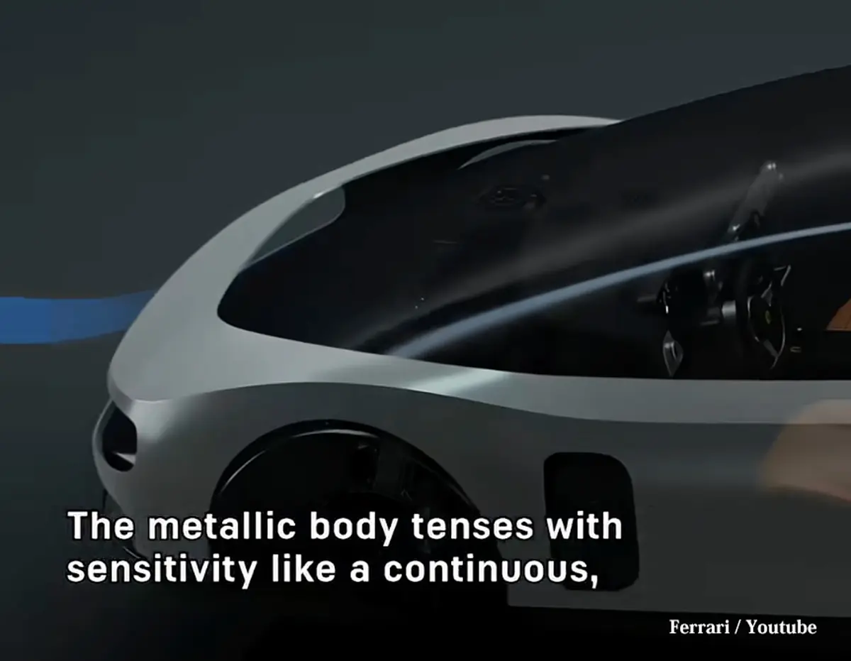 フェラーリ ルーチェの車体構造〜エアフロー（フロント）