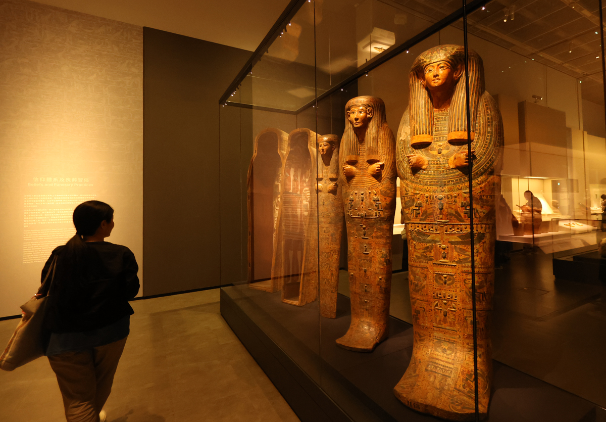 香港故宮文化博物館（Hong Kong Palace Museum）にて開催されている古代エジプト展