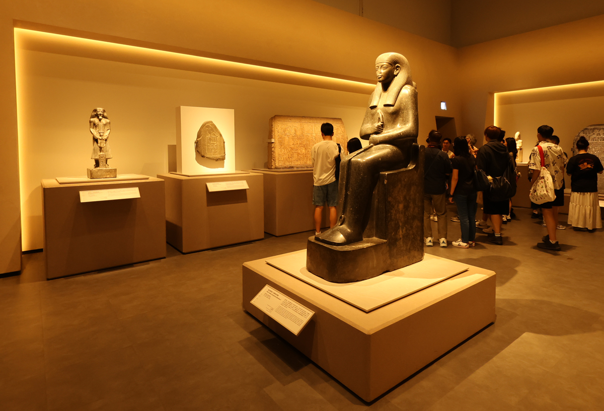 香港故宮文化博物館（Hong Kong Palace Museum）にて開催されている古代エジプト展