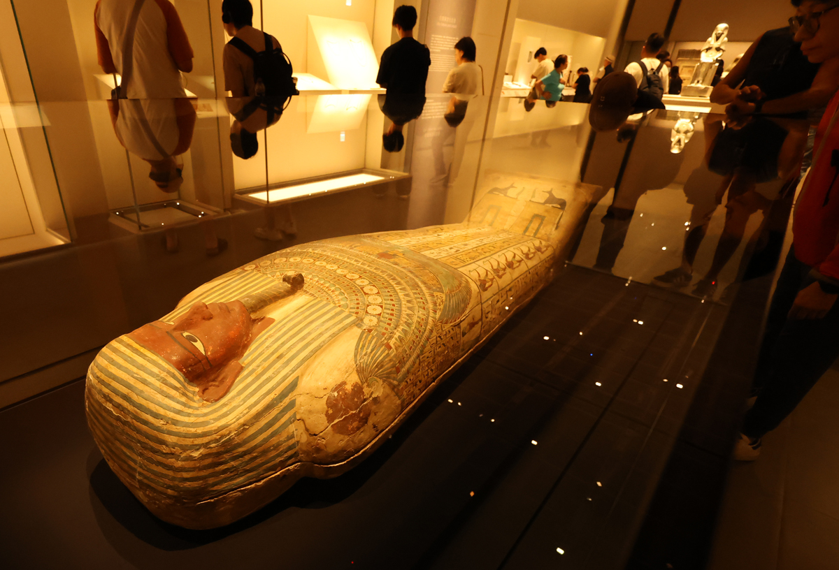 香港故宮文化博物館（Hong Kong Palace Museum）にて開催されている古代エジプト展