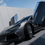 中国ドリーミー傘下の「コスメラ」によるハイパーEV（フロント）