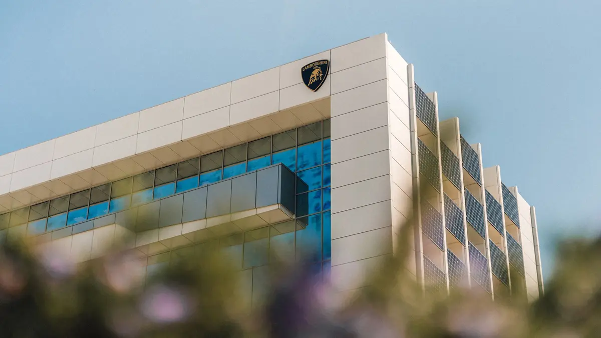 ランボルギーニの工場