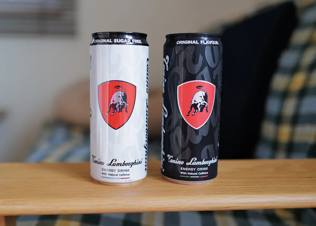 ランボルギーニのエナジードリンク(香港限定)