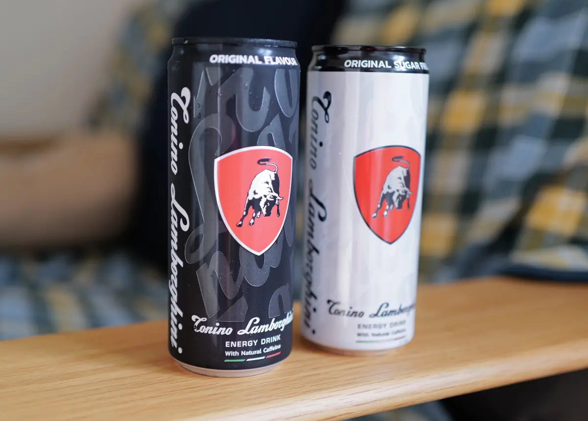 ランボルギーニのエナジードリンク(香港限定)
