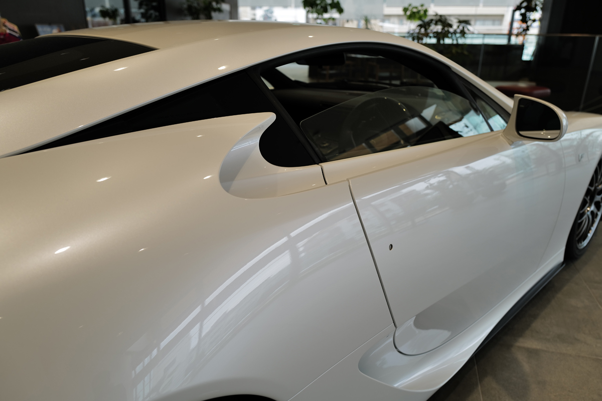 レクサスLFAニュルブルクリンクパッケージ(ホワイト)のリアセクション