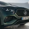 新型メルセデスAMG GLE 63S（クーペ、グリーン）〜フロントグリル