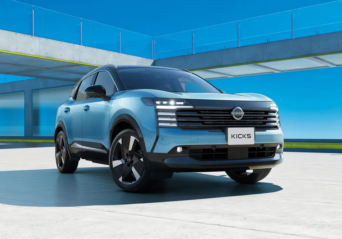 新型日産「キックス」のエクステリア〜フロント