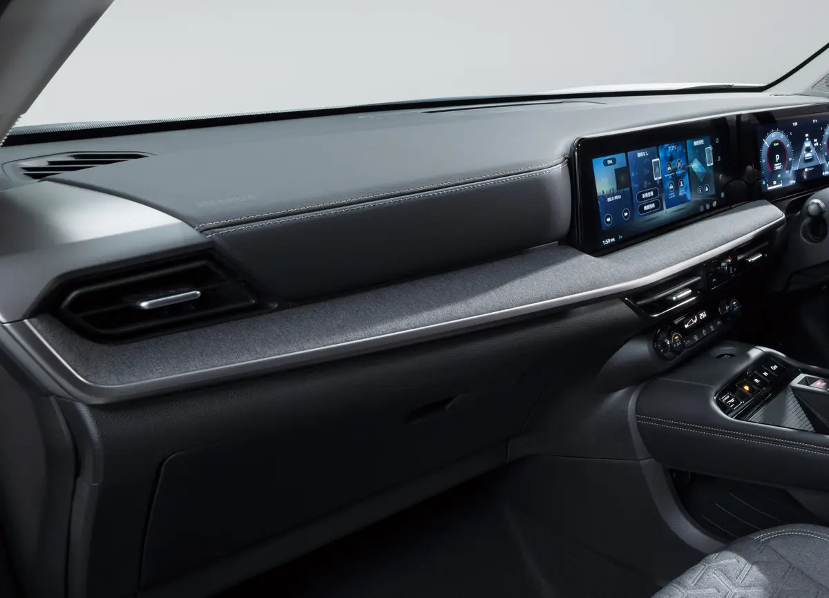 新型日産「キックス」のインテリア〜ダッシュボード