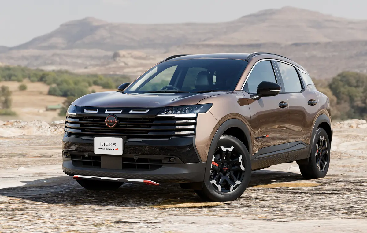 新型日産「キックス」ロッククリークのエクステリア〜フロント
