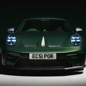 ポルシェ「911 GT3 アールズ・コート51エディション」のエクステリア〜フロント