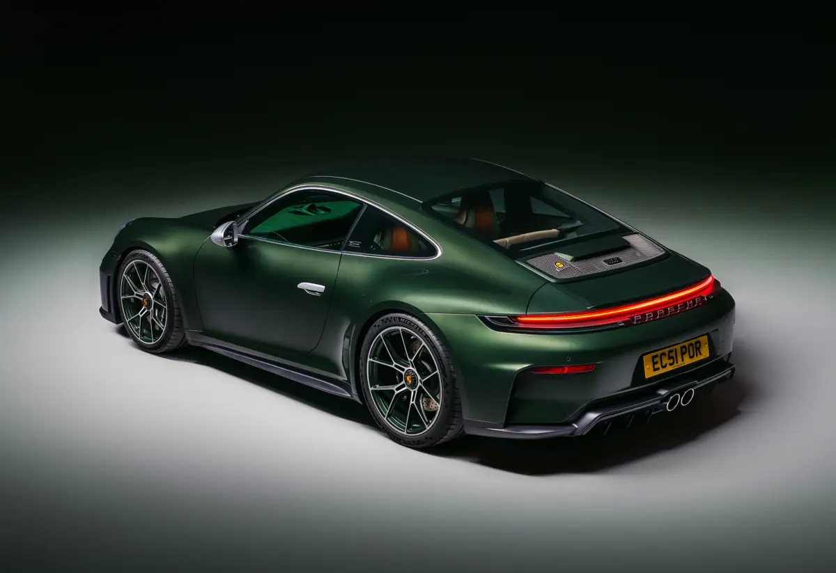ポルシェ「911 GT3 アールズ・コート51エディション」のエクステリア〜リア