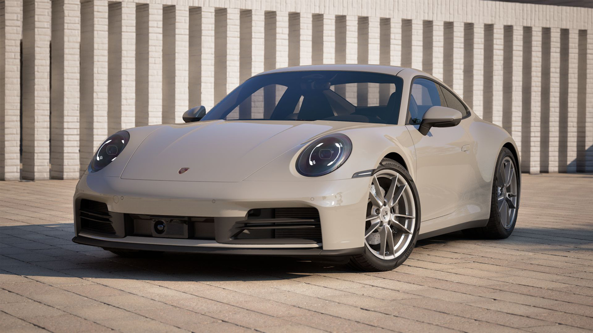 「クレヨン」のポルシェ911カレラ