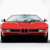 BMW M1のフロント（レッド）