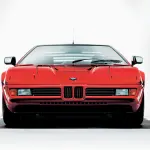 BMW M1のフロント（レッド）