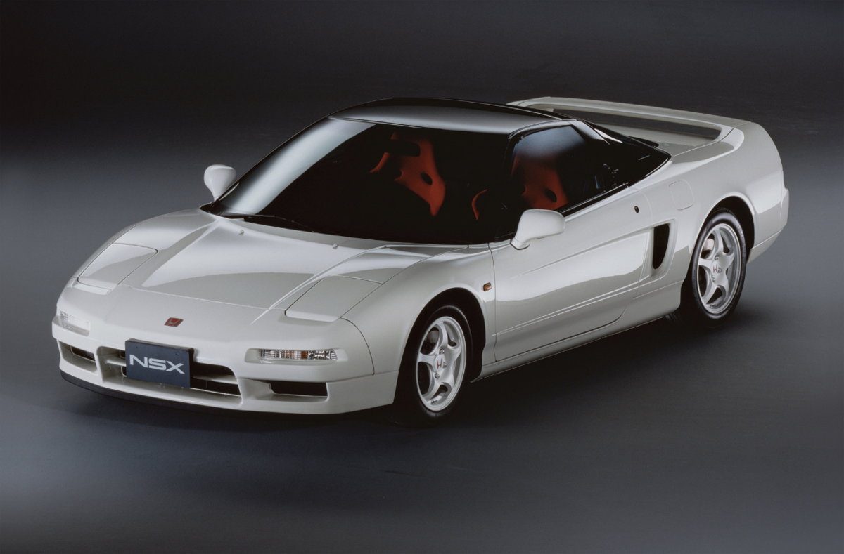 ホンダNSX タイプR（ホワイト、フロント）