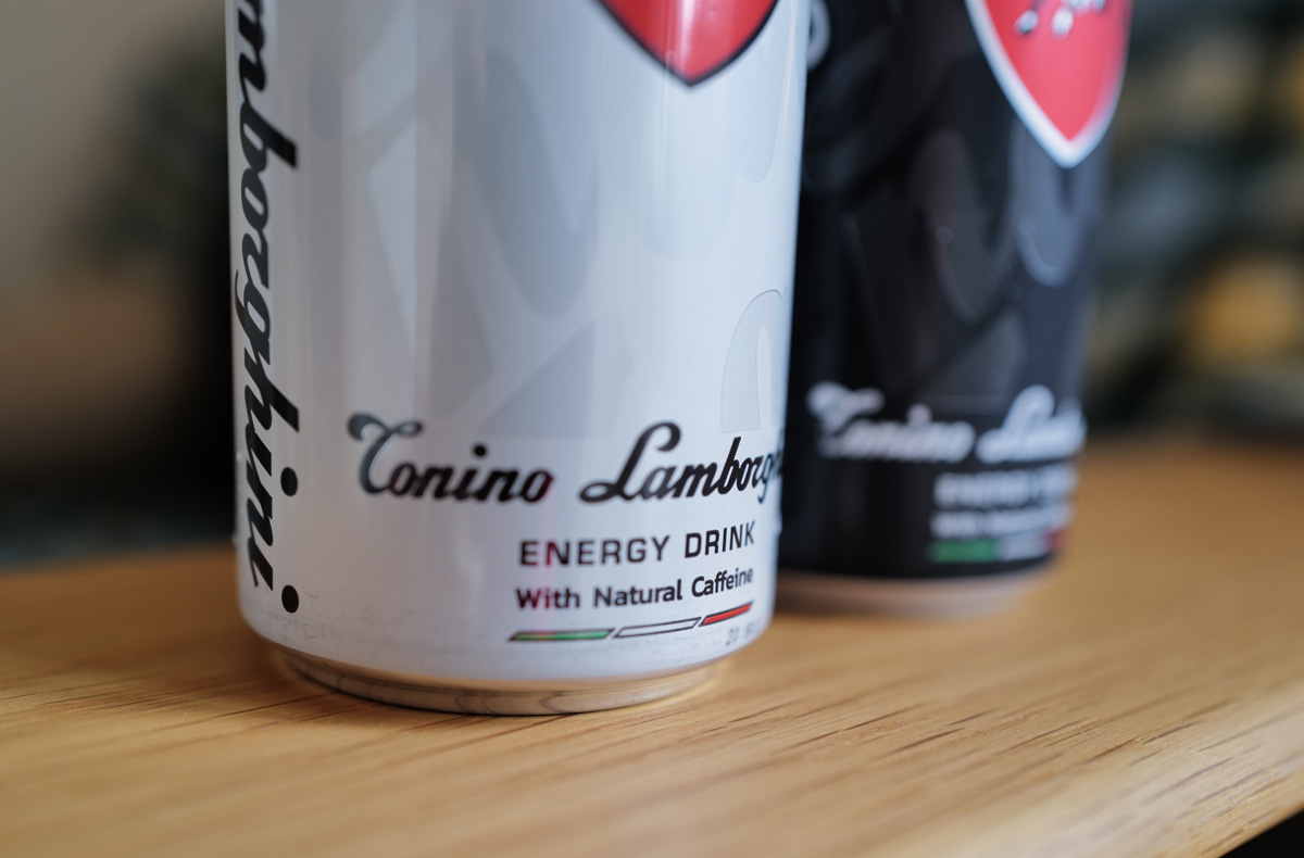 ランボルギーニのエナジードリンク(香港限定)