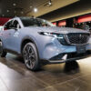 新型マツダCX-5（グレー）のエクステリア〜フロント