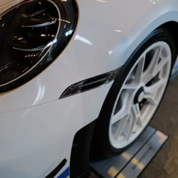 ポルシェ911GT3のフロントホイール