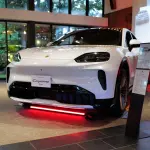 ポルシェ カイエンS クーペ エレクトリックのエクステリア〜フロント