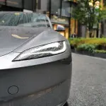 テスラ モデル3のヘッドライト