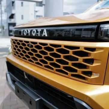トヨタ・ハイラックスのエクステリア〜フロントグリル
