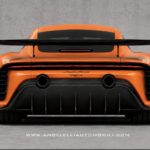 アンジェレッリ・アウトモビリによる「ミドシップ化」されたポルシェ911〜リア