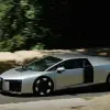グッドウッド ヒルクライムを走るアウディ ヌヴォラーリ（シルバー）