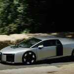 グッドウッド ヒルクライムを走るアウディ ヌヴォラーリ（シルバー）
