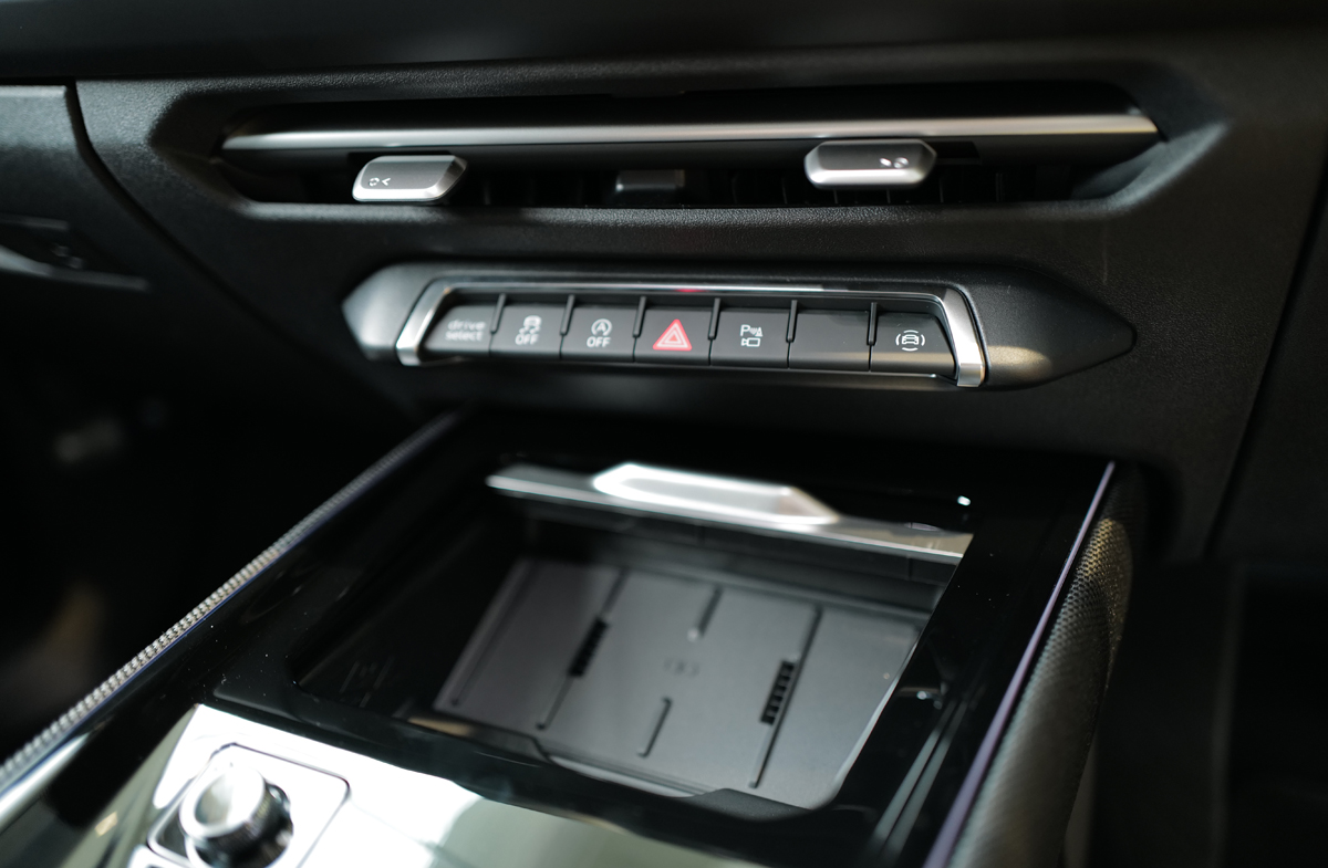 新型アウディQ3のインテリア