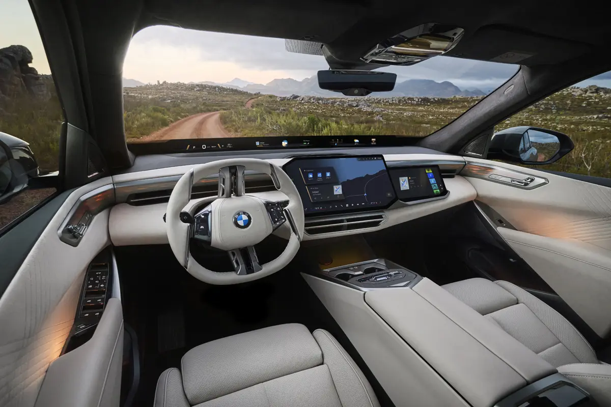 新型BMW X5のインテリア