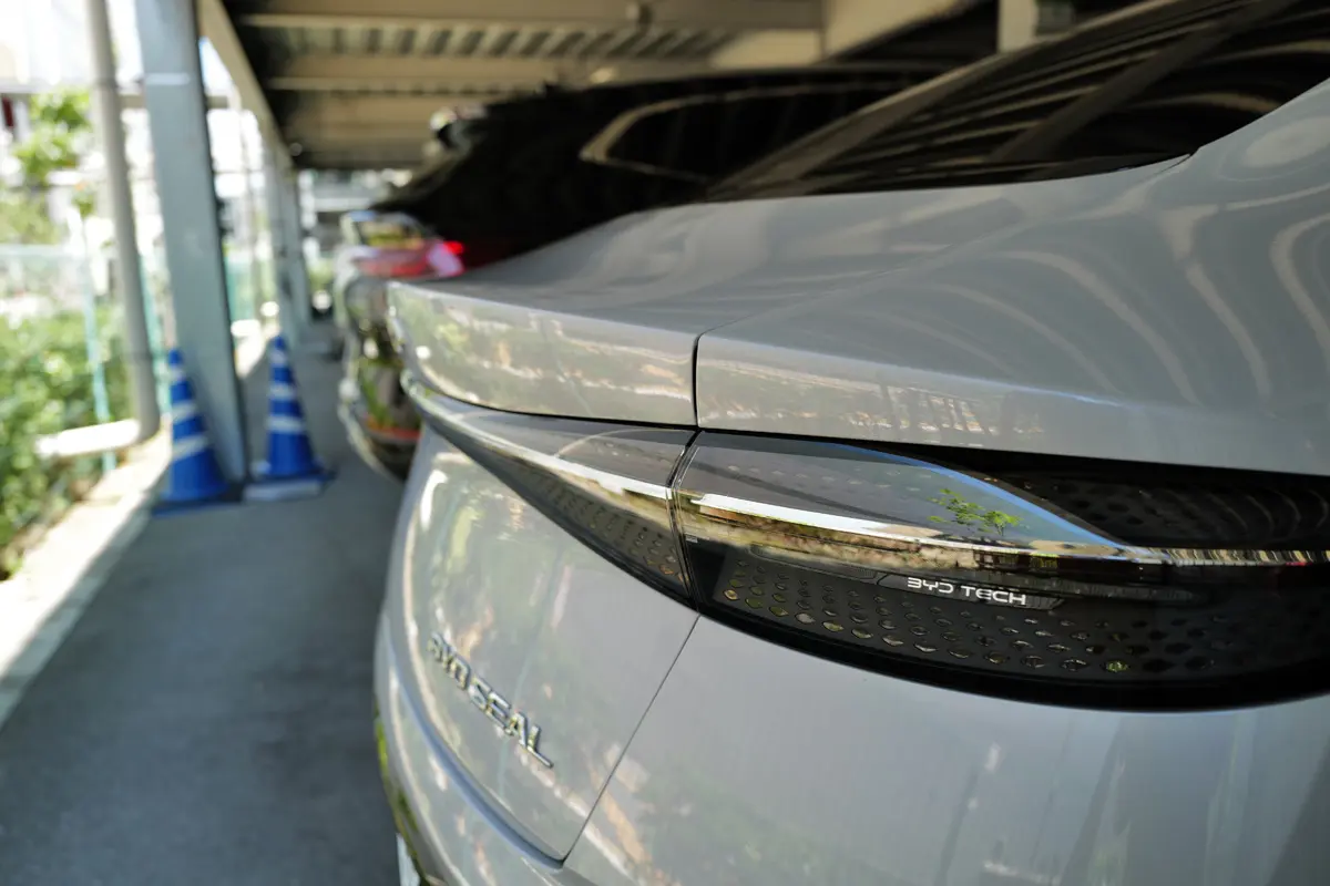 BYD SEALのエクステリア〜テールランプ