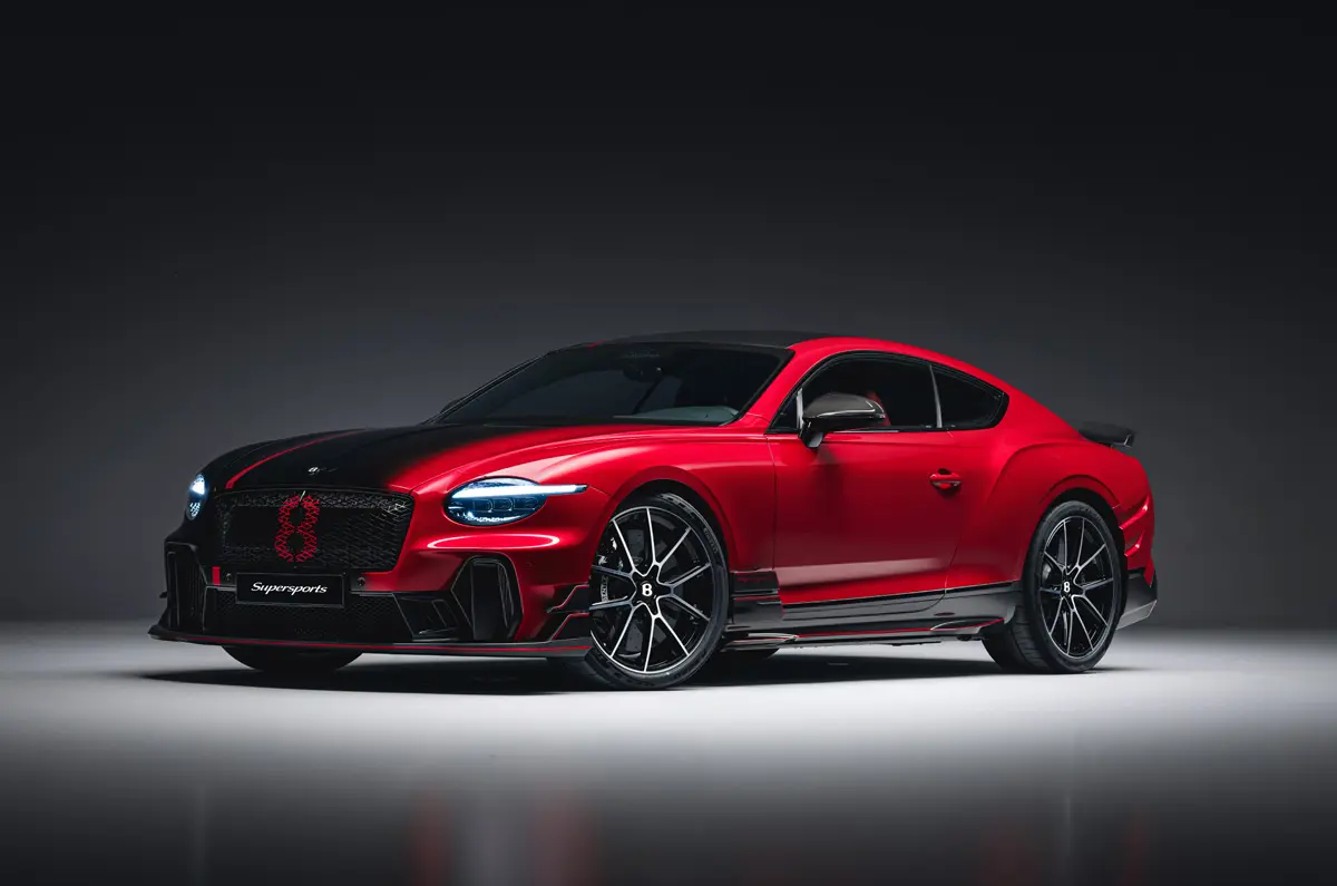 ベントレー スーパースポーツ専用カラーリング(レッド×ブラック、マリナー)
