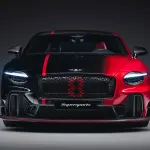 ベントレー スーパースポーツ専用のグラデーションカラー（レッド×ブラック、マリナー）〜フロント