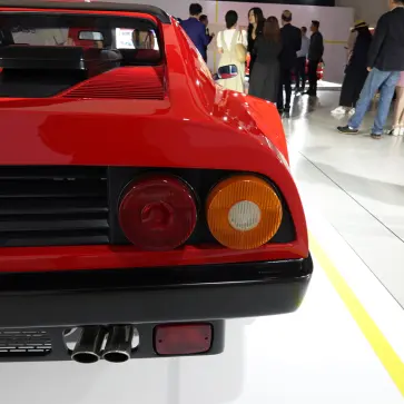 フェラーリ512BBのテールランプ