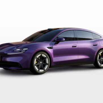 中国「MG」の新型車「07」〜フロント(パープル)
